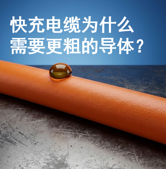 快充电缆为什么必要更粗的导体？揭秘新能源汽车充电的“热”知识